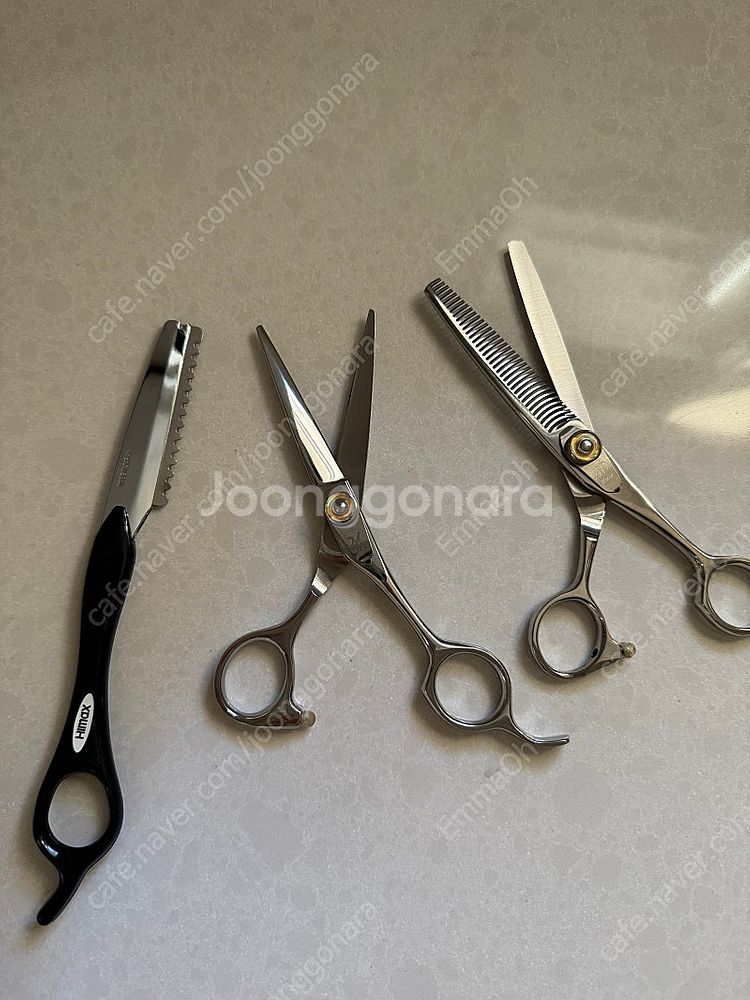 히타치 Hitachi 미용가위 틴닝가위 숱가위 미용칼 (레이저 레자 레자칼)--2