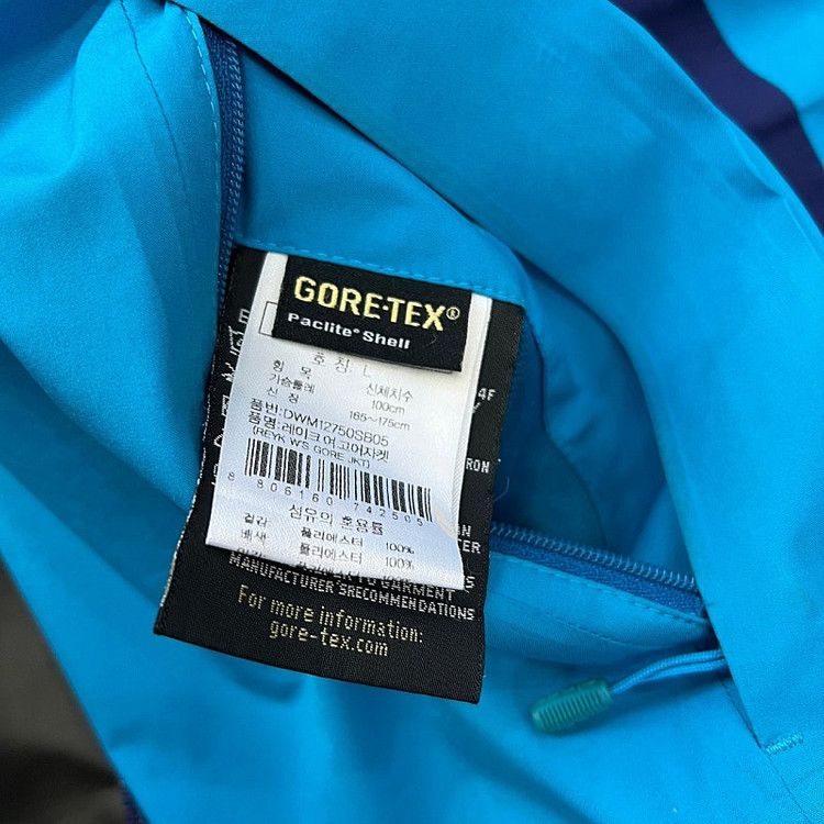 L) 아이더 고어텍스 바람막이 점퍼 여성 방풍자켓 노스페이스 블랙야크 이미지