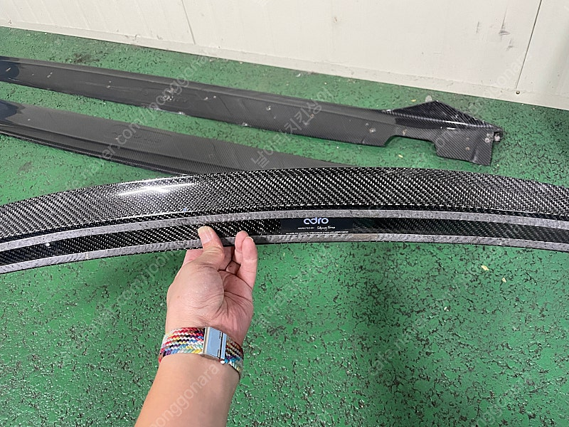 제네시스 G70 페리/페페리 에이드로 리어 스포일러 팝니다.--0