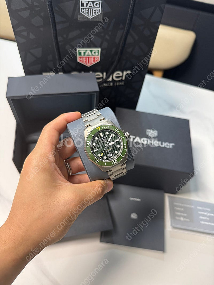 태그호이어 아쿠아레이서300 43mm 오토매틱(새상품)--3