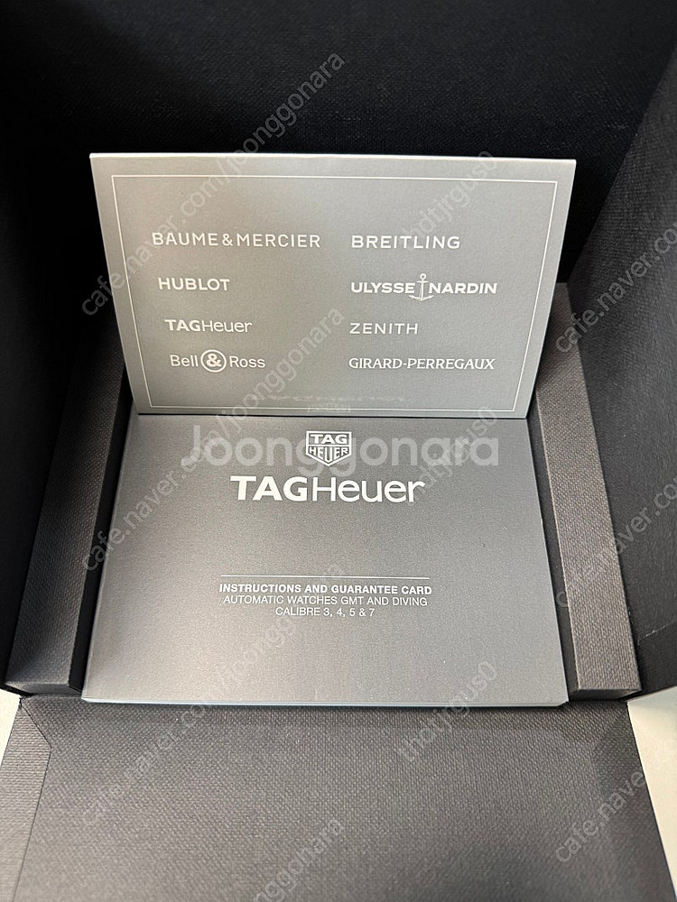 태그호이어 아쿠아레이서300 43mm 오토매틱(새상품)--5