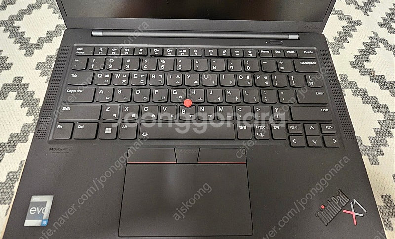 씽크패드 X1 카본 Gen10 i5 1TB--2