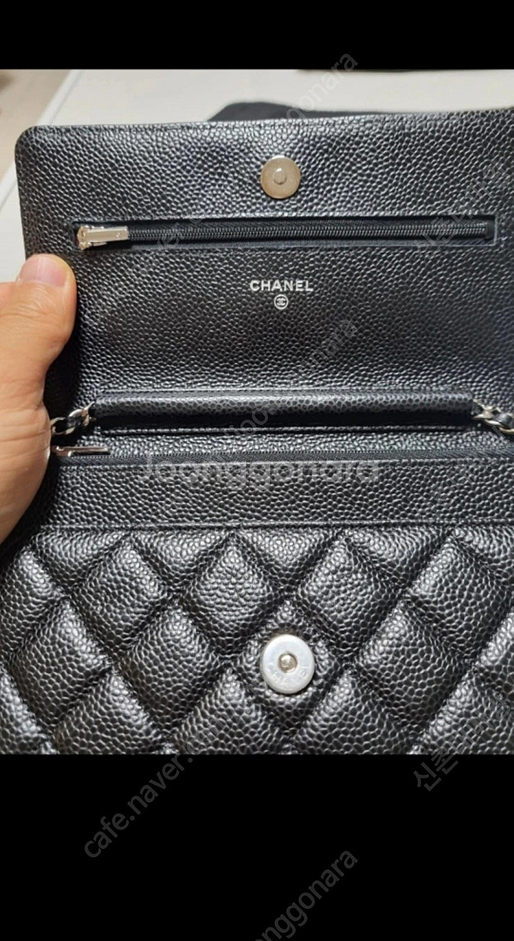 샤넬 WOC 케비어 캐비어 은장!! 28번대 새상품--4