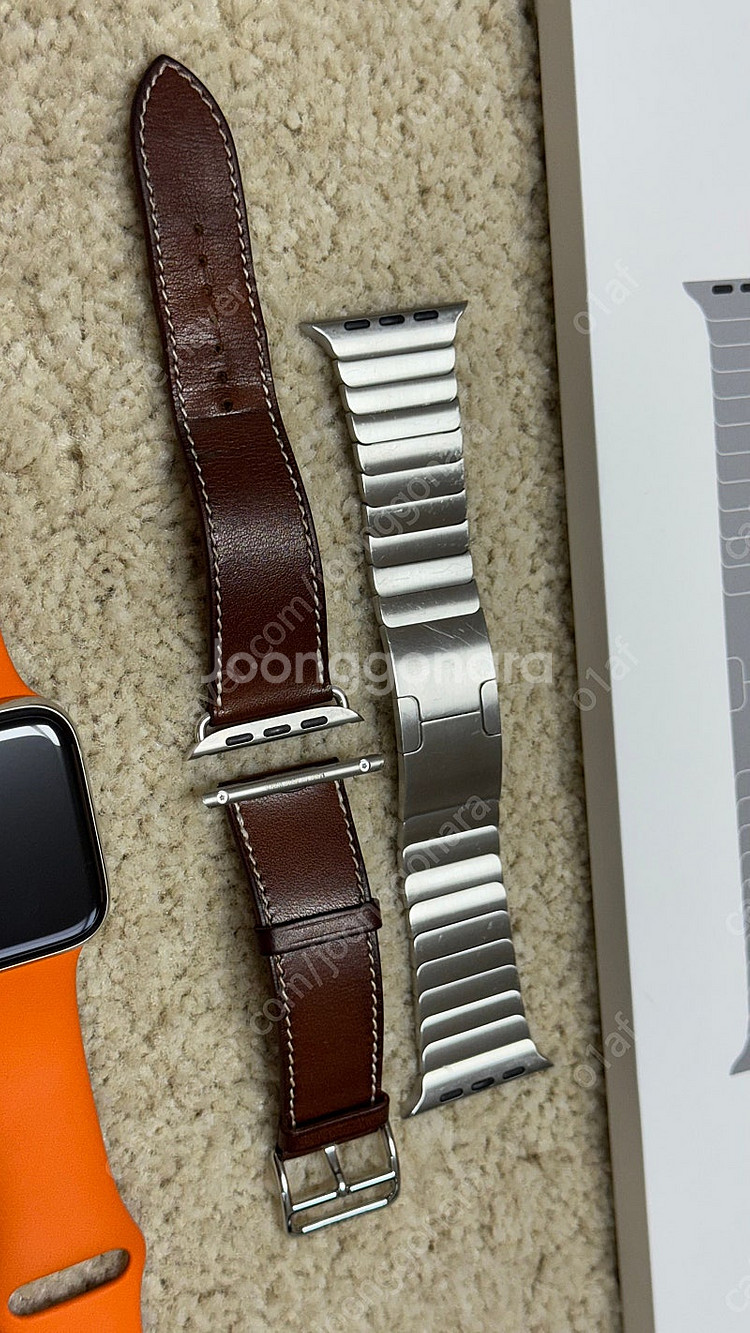 [정품] 애플워치6 에르메스 44mm 셀룰러 판매 [갈...--5
