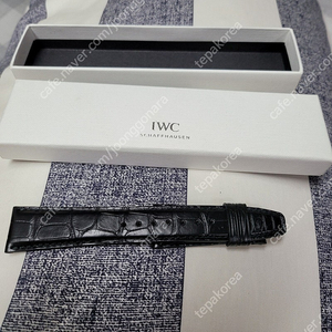 iwc 22mm 악어가죽 스트랩 밴드