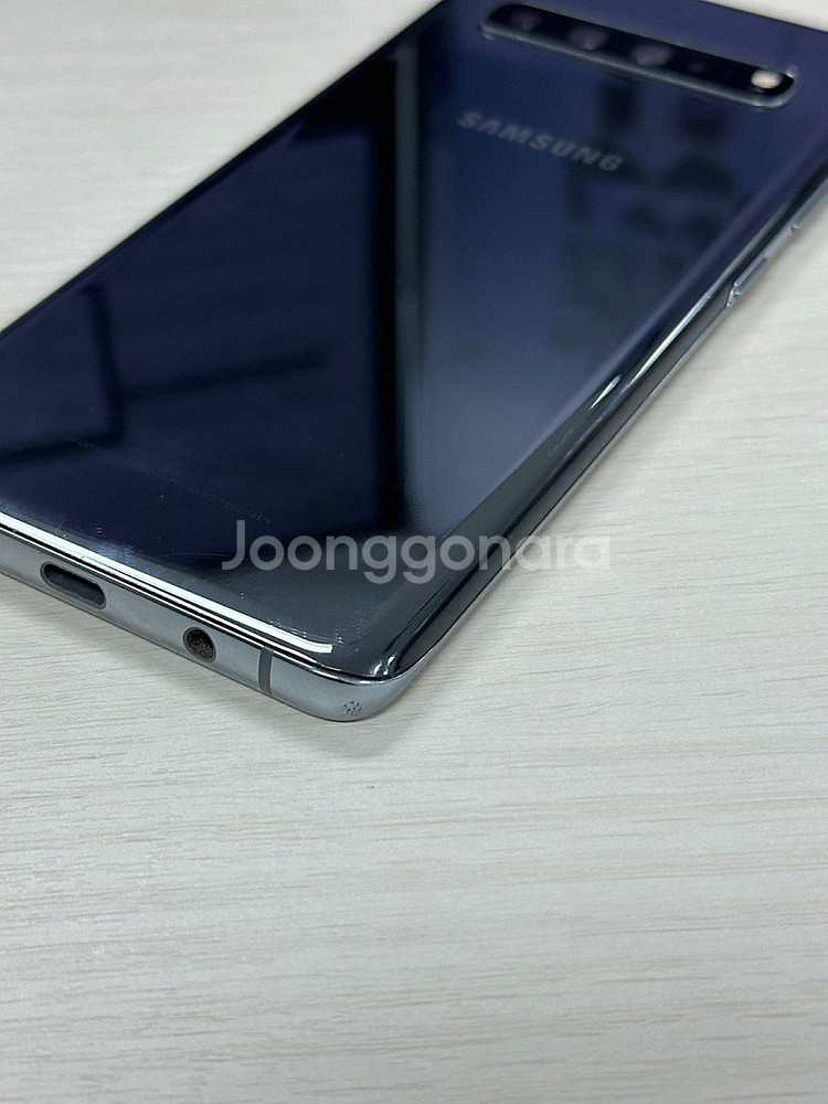 갤럭시S10 5G 블랙색상 256용량 무잔상 상태좋은 ...--8