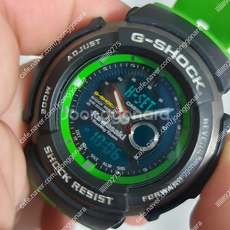 정품 지샥 G-300KRT 시계--6