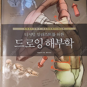 디지털 일러스트를 위한 드로잉 해부학 책 15000원에 판매합니다. 원가 3만원!