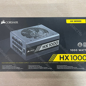 커세어 corsair hx1000 파워 팝니다.