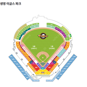 9월 29일 한화 vs NC 중앙탁자석