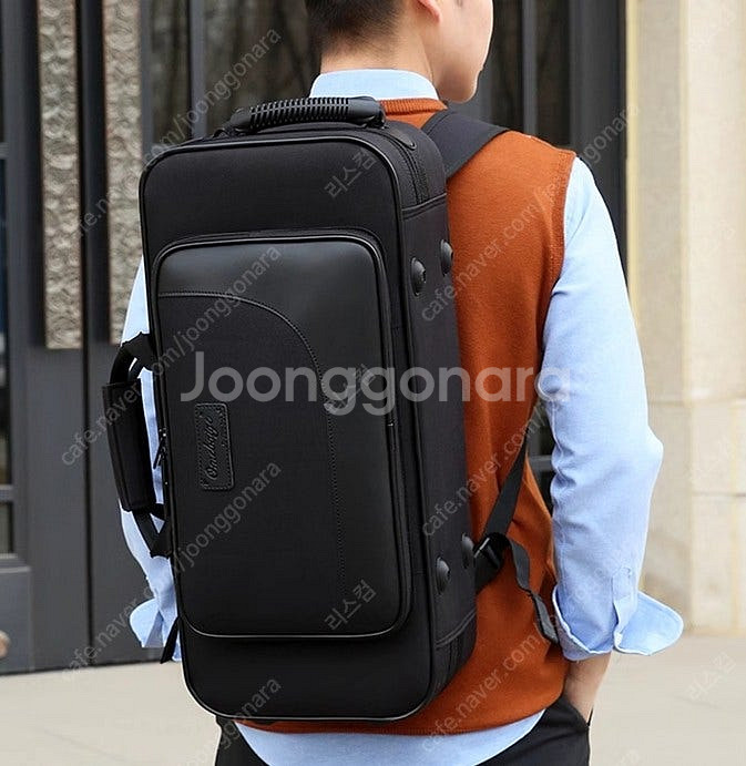 색소폰 백팩 알토 하드케이스 방수 낙상 방지 알토색소폰...--2