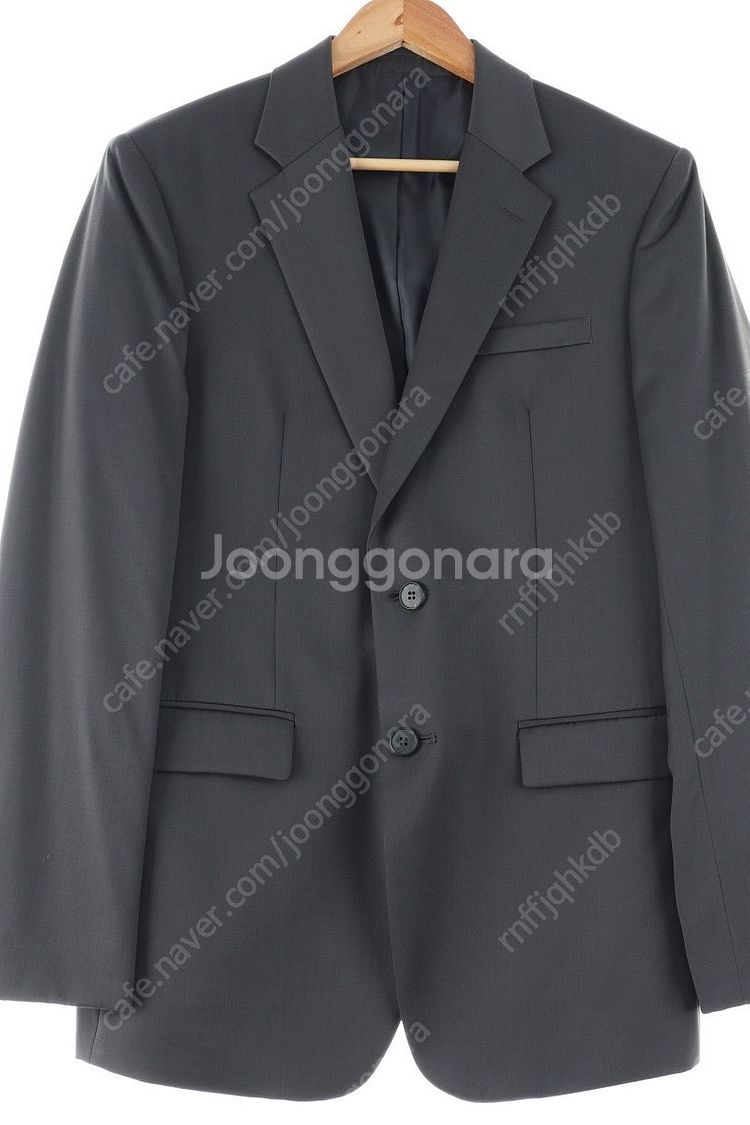 (L) 클럽모나코 정장 슈트 자켓 블레이저 그레이 울 ...--0