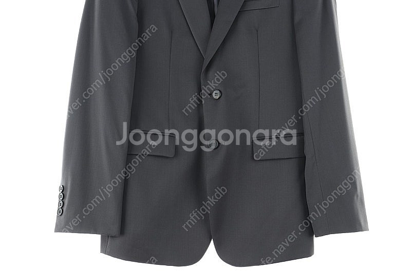 (L) 클럽모나코 정장 슈트 자켓 블레이저 그레이 울 ...--2