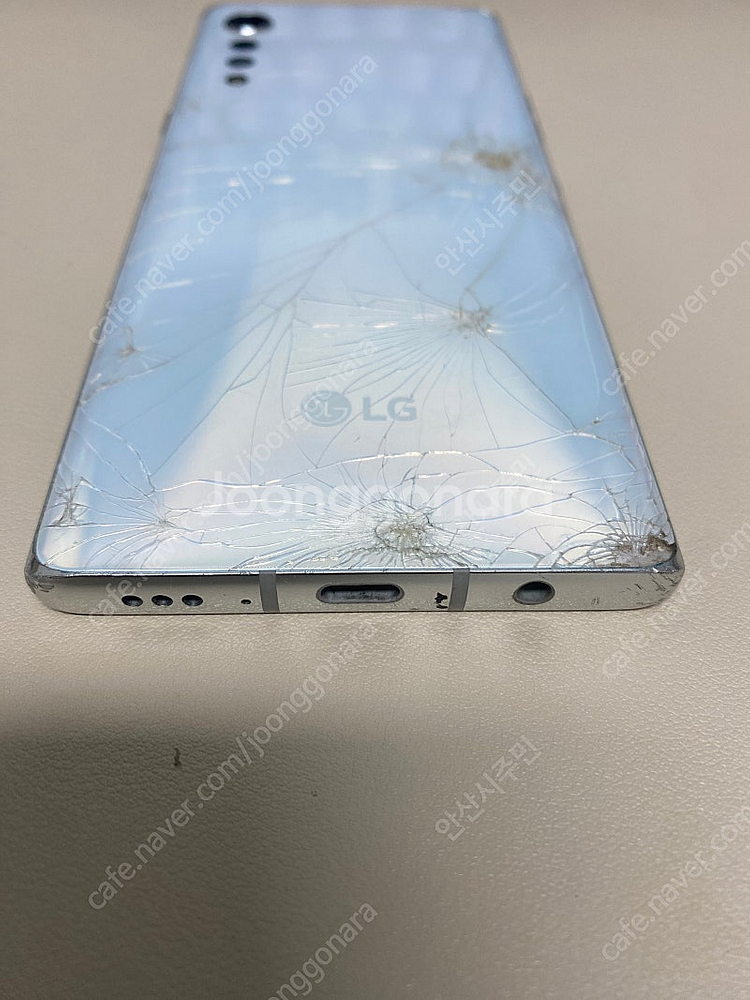 LG G9 벨벳 화이트 128기가 액정깨끗! 무잔상! ...--2