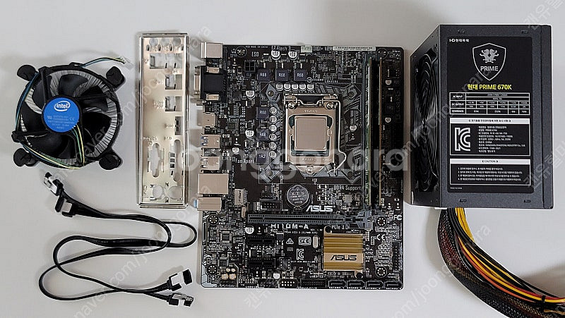 사무용 PC 컴퓨터 부품 (인텔 i3-6100, H11...--0