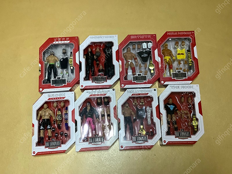 Wwe wcw wwf 미개봉피규어 팝니다.--0