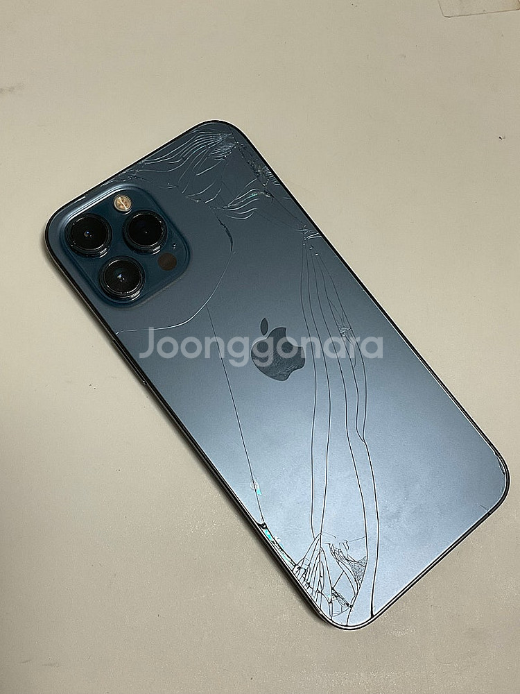 아이폰12 프로맥스 256GB 퍼시픽블루--0