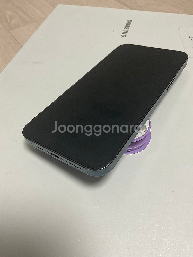 아이폰12 프로맥스 256GB 퍼시픽블루--5