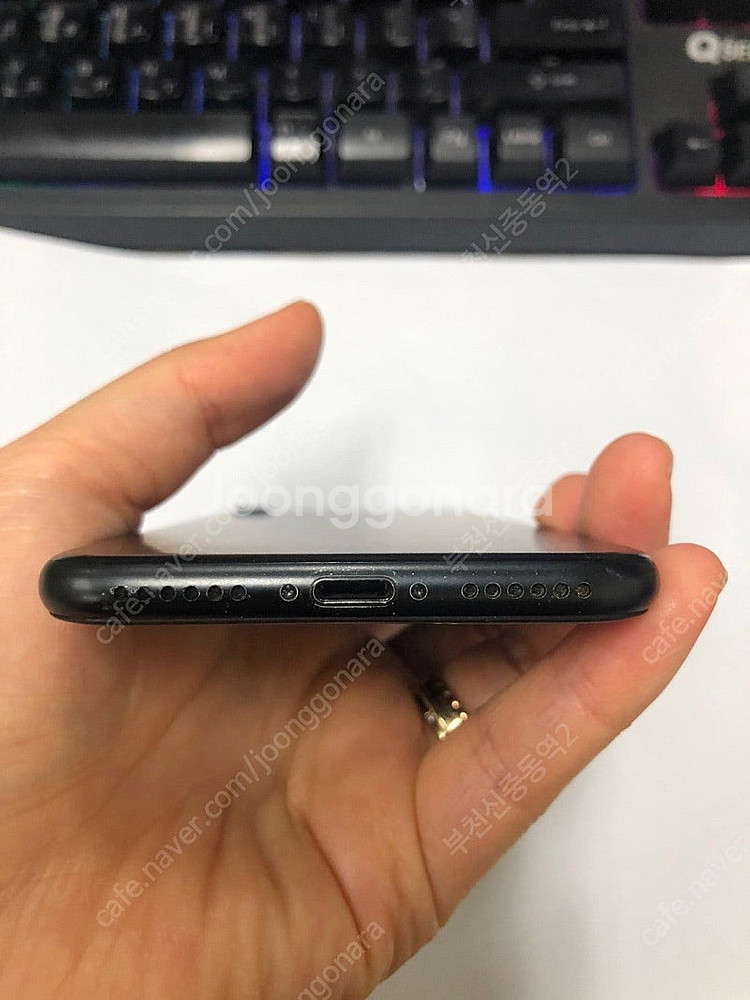 693058 아이폰7 매트블랙 액정SS급 32GB 배터...--6