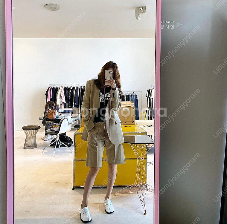 #가격내림# 넘버프로젝트 헤드투토 칼라리스자켓 셋업바지 / 블랙55--0