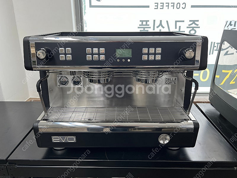 ■오버홀완료 커피머신■ 달라코르테 EVO2 2그룹 블랙...--0