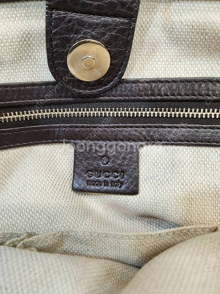GUCCI 구찌 쟈가드 수프림 웹 토트백 / 감정서포함...--6