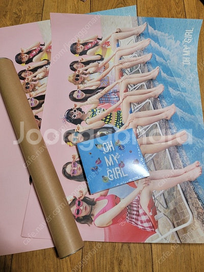 오마이걸 내얘들 앨범(미개봉)+포스터 세트--0