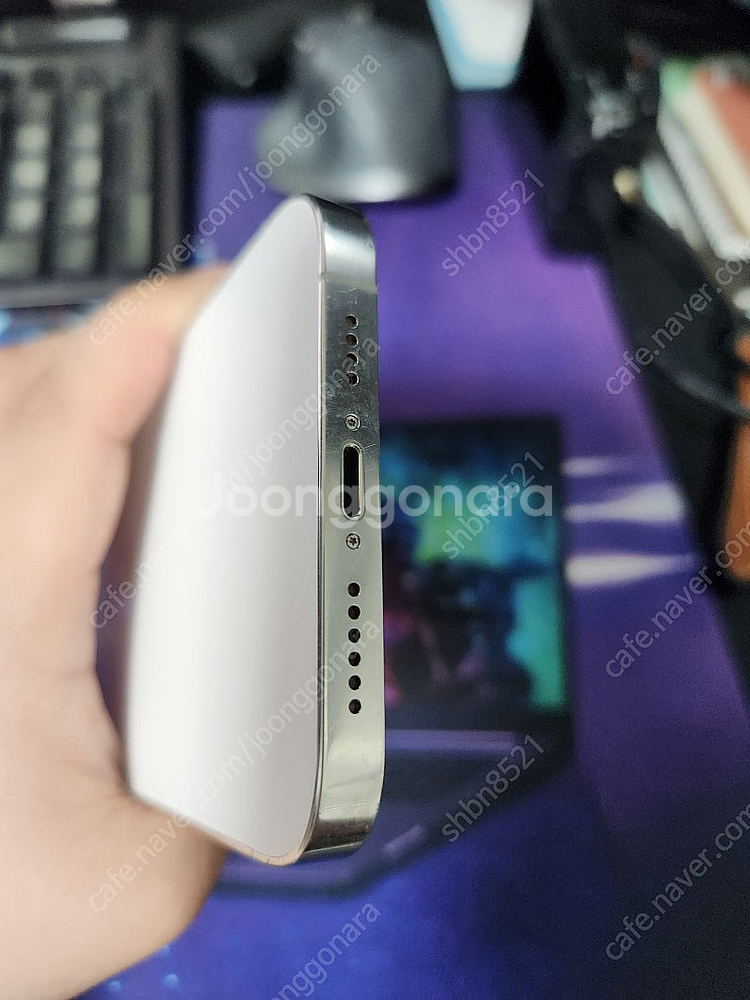 아이폰12 PRO MAX 화이트 128gb (개인판매)--4