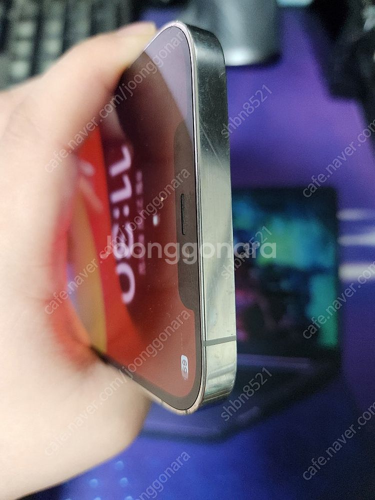 아이폰12 PRO MAX 화이트 128gb (개인판매)--7