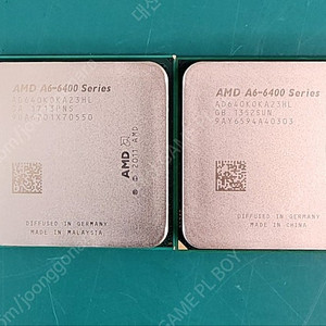 AMD A6-6400K APU 3.9G FM2 소켓 2