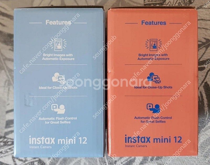 인스탁스미니12 미개봉 새상품--1