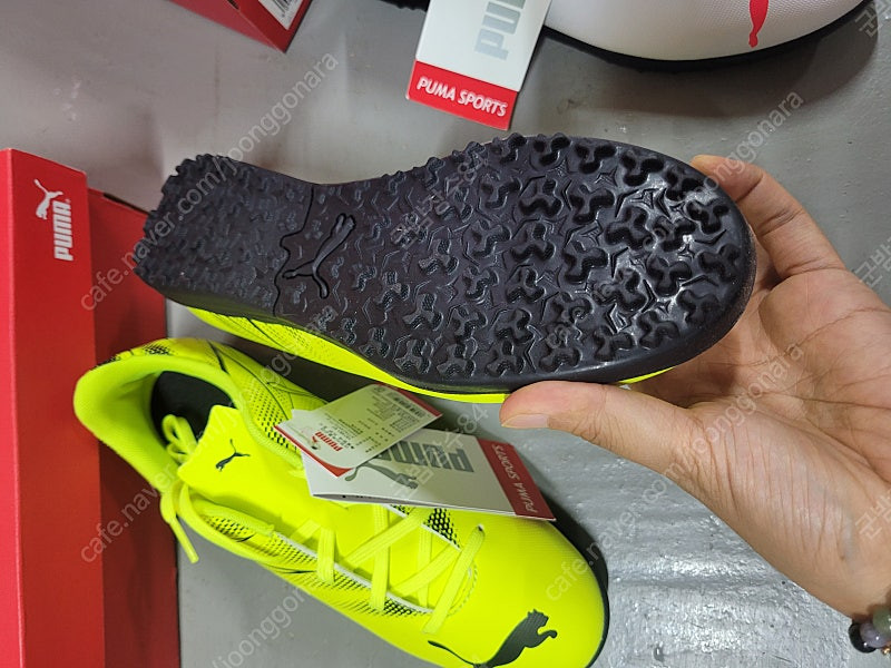 박스채 새상품 풋살화 푸마 240--1