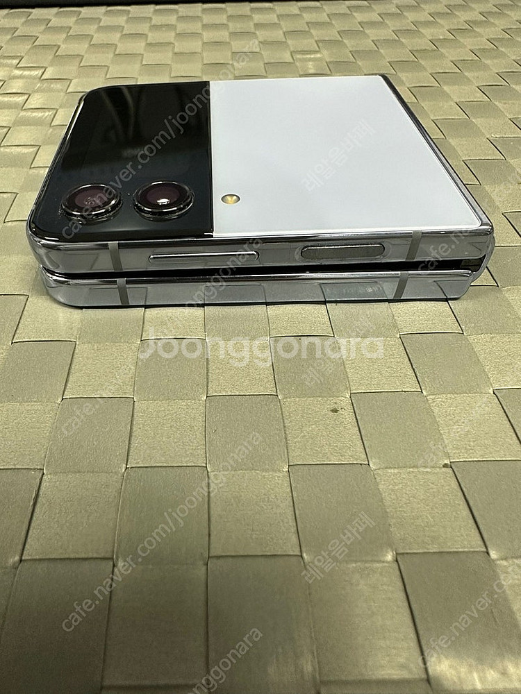 (KT)갤럭시Z플립4 256기가 블루색상 23년 11월...--6