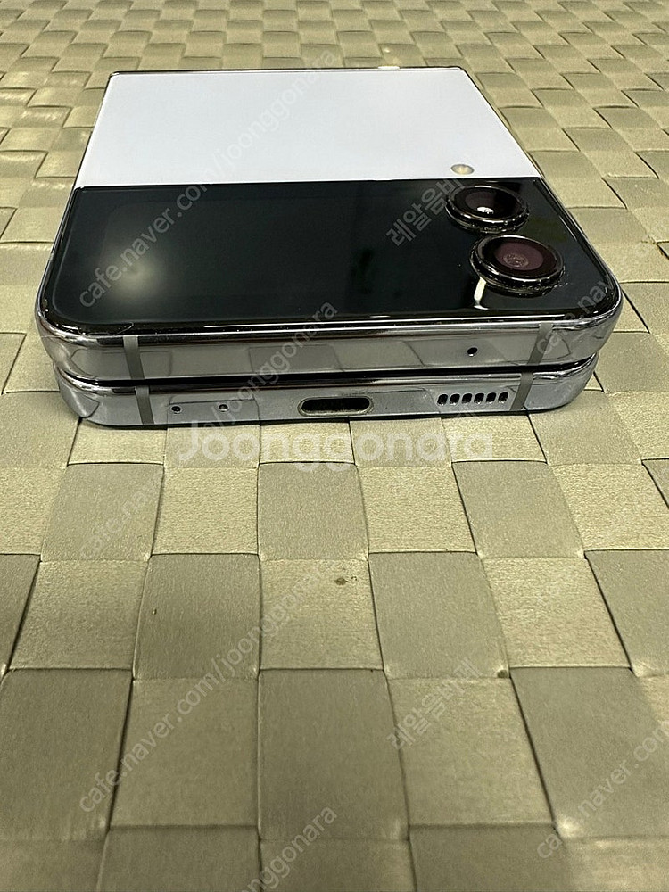 (KT)갤럭시Z플립4 256기가 블루색상 23년 11월...--9