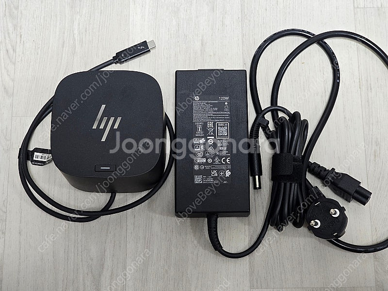 HP 썬더볼트4 G4 도킹스테이션 120W 맥북 썬더볼...--0