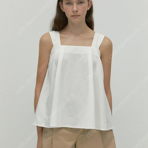 드파운드 24ss - flared sleeveless blouse (정가 138000)