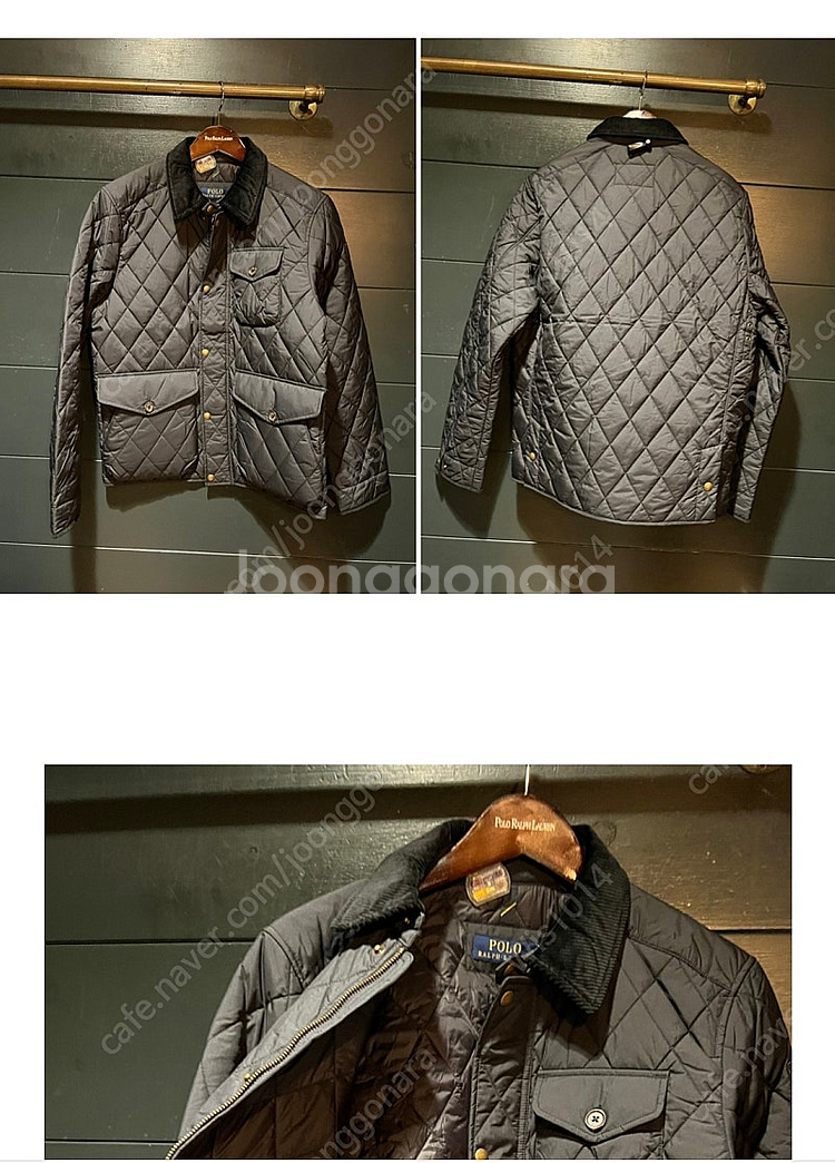 폴로 랄프로렌 남성용 퀼팅자켓 2XL 새상품--1