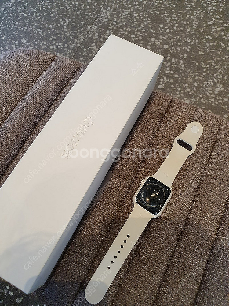 애플워치5 세라믹 44mm 화이트--1