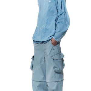 산산기어 패널드 자켓 스카이 블루 PANELED JACKET SKY BLUE 24SS