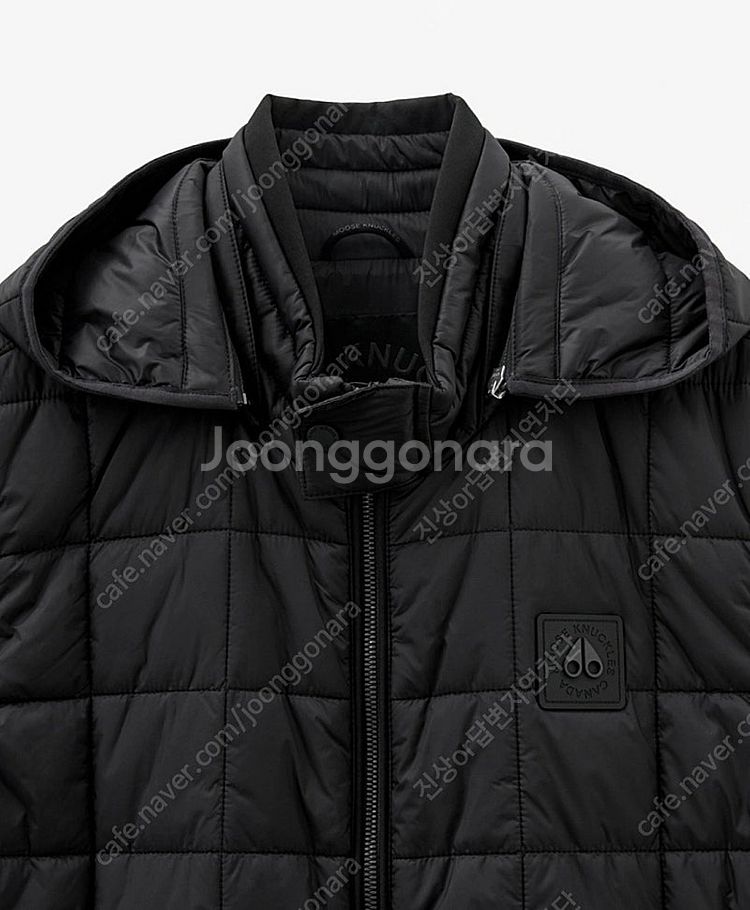 무스너클 베스트 퍼퍼 다운 재킷 블랙 M 택포--2