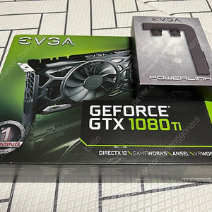 Evga GTX 1080ti SC 그래픽카드 + 파워링크