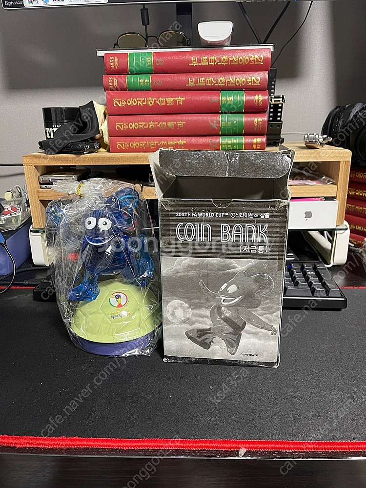 2002 한일월드컵 기념 니키 저금통 판매합니다.(미사...--0