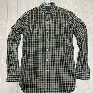 (판매) 새상품 폴로랄프로렌 드레스셔츠 그린체크 15/38 사이즈 M 사이즈 polo ralph lauren shirts