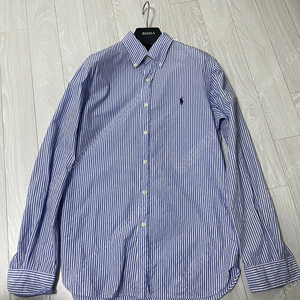 판매) 폴로랄프로렌 슬림핏 블루 스트라이프 셔츠 블루 M 사이즈 polo ralph lauren shirts