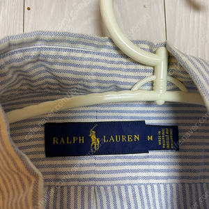 판매) 폴로랄프로렌 클래식핏 블루 스트라이프 와펜 셔츠 M 사이즈 polo ralph lauren shirts