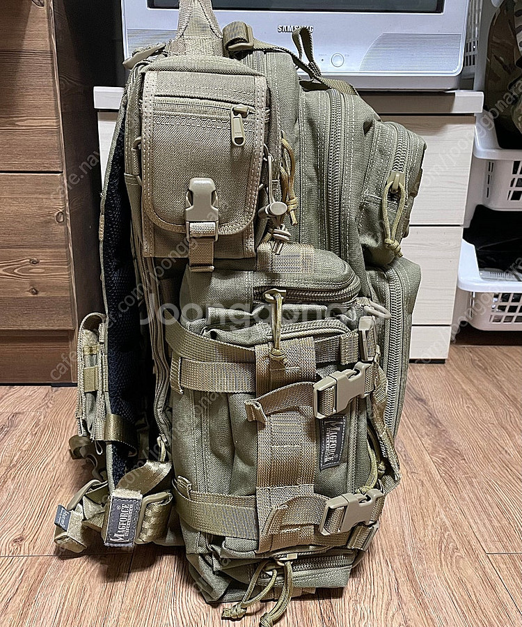 [미사용]맥포스 슈퍼팔콘 카키 사이드&전면 풀몰리--1