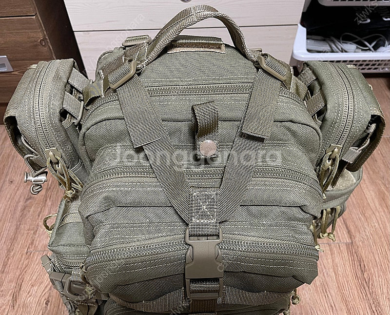 [미사용]맥포스 슈퍼팔콘 카키 사이드&전면 풀몰리--4