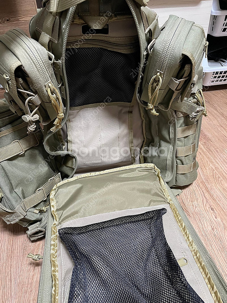 [미사용]맥포스 슈퍼팔콘 카키 사이드&전면 풀몰리--6