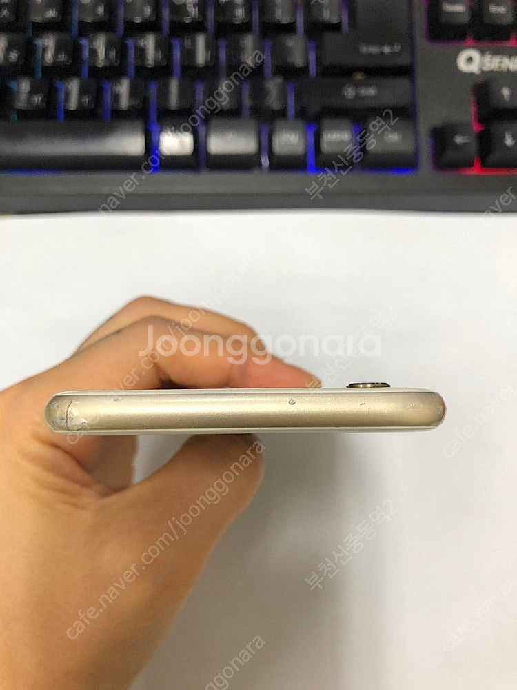 327175 아이폰6S 골드 액정SS급 64GB 배터리...--3