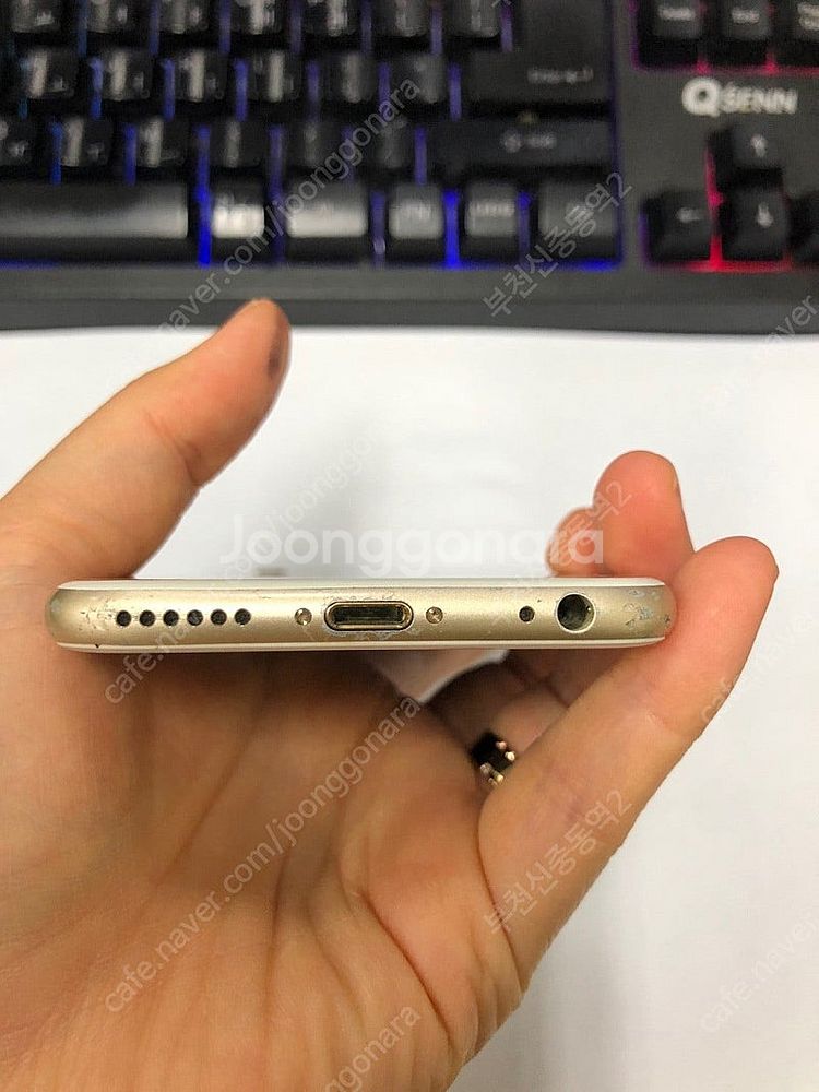 327175 아이폰6S 골드 액정SS급 64GB 배터리...--6